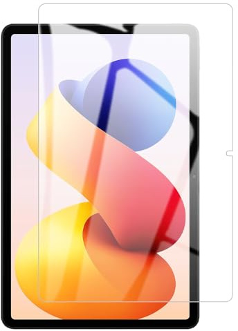 FiiMoo Pellicola protettiva compatibile con Xiaomi Redmi Pad 2 Pro, pellicola salvaschermo in vetro temperato, resistente ai graffi, durezza 9H, la funzione di sblocco delle impronte digitali è