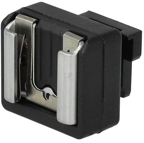 vhbw Blitzschuhadapter kompatibel mit Canon Legria Vixia HF10, HF100, HF11, HF20, HF200, HF21 Camcorder - Ersatz für Canon MSA-1