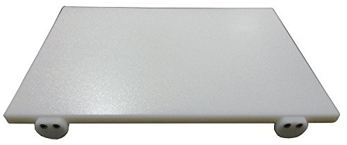 Fimel – Planche à découper en polyéthylène Blanc 50 x 40 x 2 cm avec Fermi Premium.
