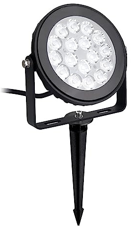 lighteu®, Miboxer 9W Color RGB+CCT AC 100-240V dimmbar Farbwechsel Gartenleuchte Außenstrahler Flutlicht,IP65,ohne Fernbedienung, ohne Stecker fut C02