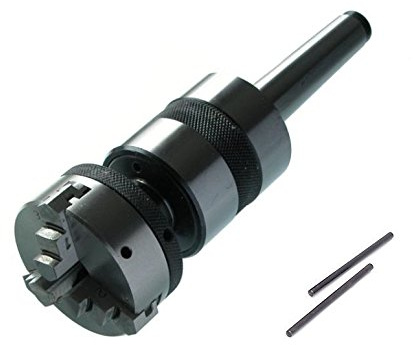 Centro girevole MT1 gambo con 3 ganasce 50 mm di montaggio mandrino per contropunta tornio