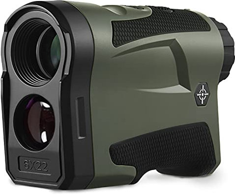 SETSCZY Telemetro da Golf,600M/1000M/1500M/3000M,per Golf, Caccia, Tiro con L'Arco,Ingrandimento x6 e Ricarica USB,Telemetro Laser Golf Misurazione della velocità 0~300km/h, Impermeabile IP54,600m