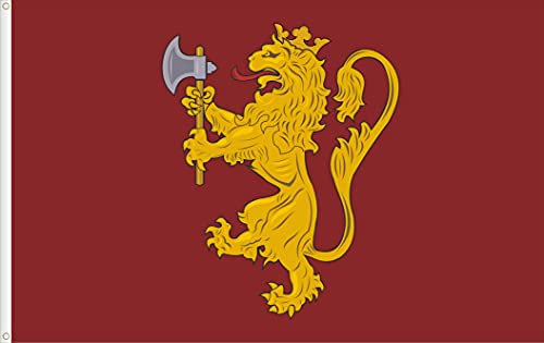 NORWEGEN KÖNIGSTANDARTE FLAGGE. HOCHWERTIG SEIDENSATIN QUALITÄT. GRÖßE VON 150X90 CM