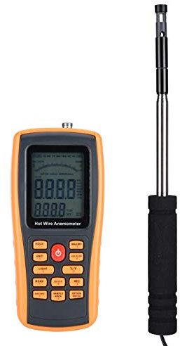 Handheld anemometer Digital Anemometer Wind Speed Meter Gauge GM8903 Portable Digital Hot Wire Wind Speed Temperature Gauge Anemometer