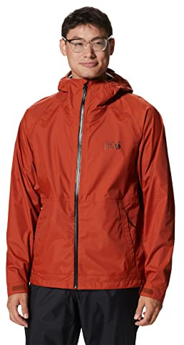 Mountain Hardwear Men's Threshold Jacket, Dark Copper, Small