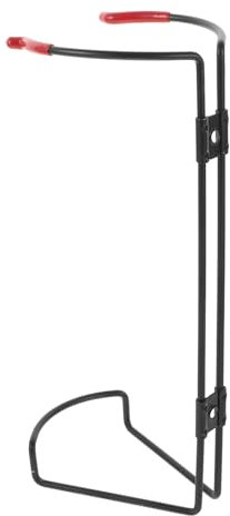 iplusmile Soporte De Pared para Extintor De Incendios Gancho Metálico Universal para Extintor De Polvo Seco Fácil Instalación con Tornillos 2 Piezas