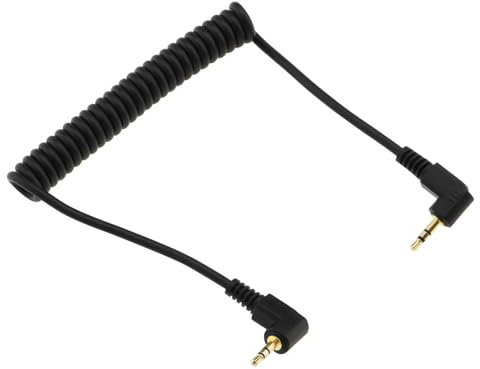 ECSiNG 1 cable de disparo de disparador de cámara de 2,5 mm a C1 compatible con cámaras Canon T8i T7i T6S T6i T5i T5 T4i compatible con cámaras PowerShot G16 G15