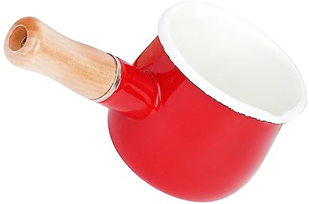 OKUMEYR Casserole à Lait Émail Style Japonais Marmite Pour Petit Pot Chauffe-beurre Cuisine