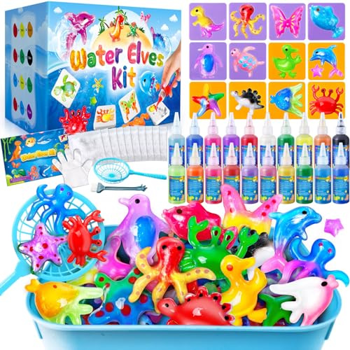 JOPSHEEN Magic Water Elf, 20 Colori Magico Acqua Fairy per Bambini, Attivita Creative Bambino, DIY Giocattolo Fatto a Mano per Ragazzi e Ragazze