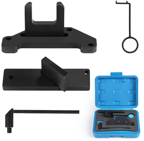 lalago 4 Pezzi Strumento di Regolazione dell'Albero, Strumento di Bloccaggio della Fasatura del Motore, Camme del Motore Tools Compatibile con Citroen Peugeot Opel 1.2 0109-2B J-0109-2C J-0109-2D