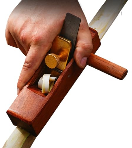 Cepilladora De Mano | Cepilladora Manual Para Madera - Herramienta Portátil De Carpintería Para Vestir, Achaflanado, Redondeado Y Lijado De Bordes, Trabajo Mesa Banco Mano Acabado Artesano Proyecto