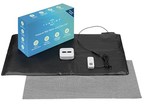 TabTime Pressure Mat Alarm and Care Call, Floor Sensor Mat, Pressure Sensor, Bed Alarm for Elderly, Simply Safe System
