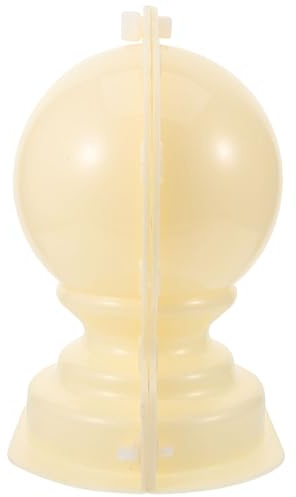 Gadpiparty Stampo Fai Da Te in Cemento Per Decorazioni Balcone, Sfera Per Colonna Romana, Forma Per Ringhiera Esterni Giardino, Resistente e Multifunzionale Per Vialetti e Ornamenti