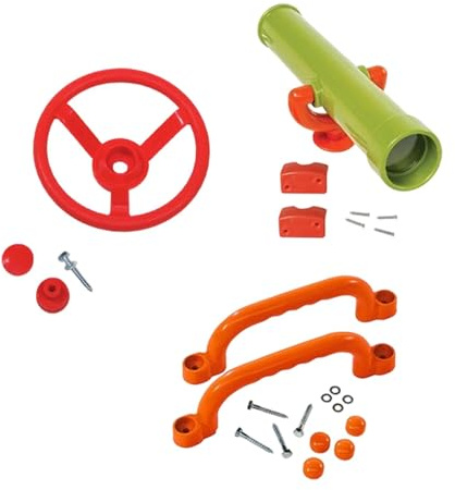 Almencla Set Da Gioco per Bambini con Maniglia, Regalo per Bambini, Gioco Da Esterno