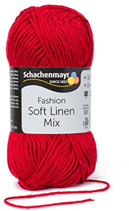 Schachenmayr Soft Linen Mix 9807362-00032 rubin Handstrickgarn