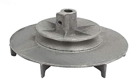 New Lon0167 Polea de Destacados aluminio de la eficacia confiable correa del motor de aluminio de la pieza de la reparación de la lavadora del 'diámetro de 139m m(id:79a b6 63 e5f)
