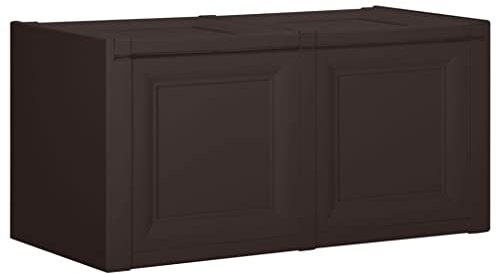 vidaXL Baule per Cuscini Marrone 86x40x42 cm 85 L