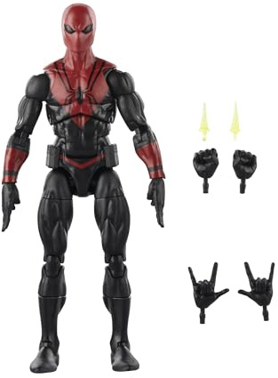 Marvel Legends Series Spider-Shot Action-Figur zu den Comics | Marvel Legends Retro Actionfigur Spider-Man Wave 4 - Spider-Shot 15,2 cm