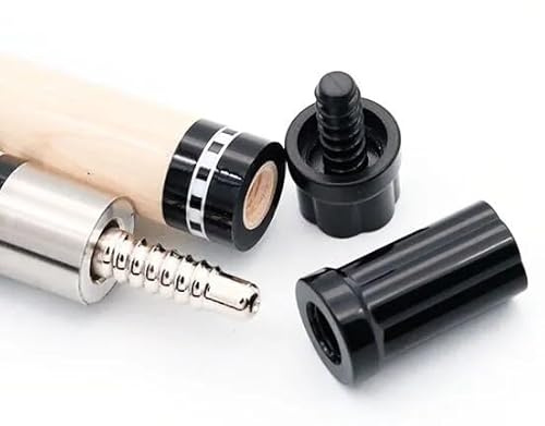 BILMAG Billard Queue Zubehör Gewindeschoner ABS, 3/8x8, Schwarz