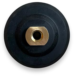Pad-Halter M14 Schwarz – Sockel für Schleif- & Polierpads – Stabiler Aufnahmehalter für Winkelschleifer – Profi-Zubehör – Outillage Carreleur 2.0