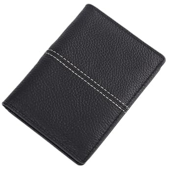 VEXDOSLE Visitenkartenetui Leder Visitenkartentasche Kartenclip Kartentasche Kleine Brieftasche Bankkartenset Kartenbuch Visitenkartenbuch Visitenkartenregal (B)