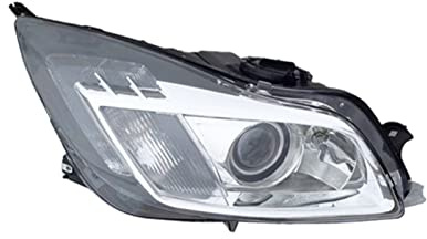 UYIVANTOL Frontstoßstangen-Scheinwerfer 10-polige Frontscheinwerfer-Lampenbaugruppe Kompatibel mit Opel Insignia 2008 2009 2010 (rechte Seite)