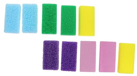 LIFKOME Piedras de Pedicura de Pu 15 Piezas para Eliminar Callos y Capa Muerta, Suavizar la Superficie Dura y Seca, Accesorio Adecuado para Cuidado de Pies Color Aleatorio