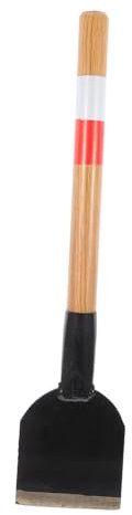 Holibanna Eisenbahnschaufel Hochleistungsschaber Spatengraben Schwer Auto-schneebeseitigungsset Einfahrt Eiskratzer LKW-schneeschieber Outdoor-gartenschaufel Manueller Schneeschieber Holz