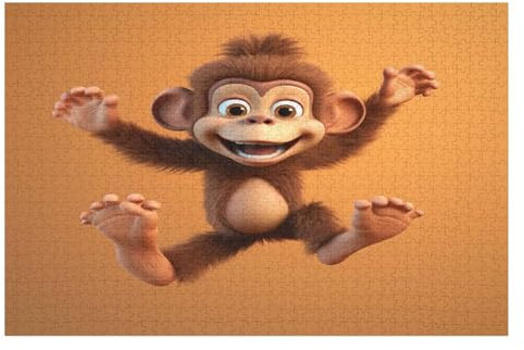 AFFE Puzzles 1000 Teile Für Jugendliche Kreatives Holzpuzzlespielzeug Familienspiel Schwierigkeitsgrad Herausforderungspuzzles （75×50cm）