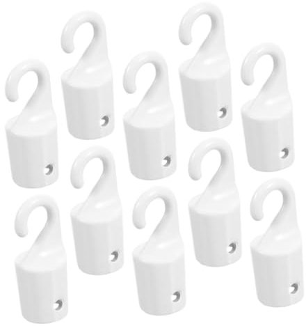 Homoyoyo 10pezzi Per Tende Blinds Compatibili Bastoni Per Tende e Bastoni e Accessorio Per Persiane