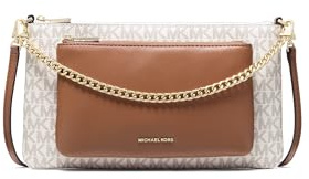 Michael Kors MD PCKT CONV XBODY VANILLA/ACRN