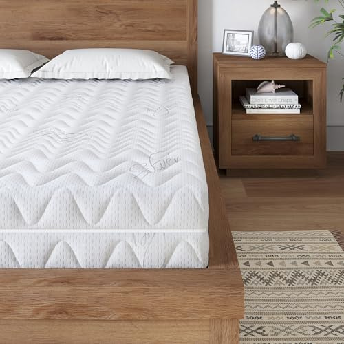 DEWINNER Matelas à Ressorts Ensachés 140x200 cm - Ergonomique 7 Zones H3 Certifié Oeko-Tex - Housse Amovible et Lavable - Hauteur 18 cm - Produit en Europe