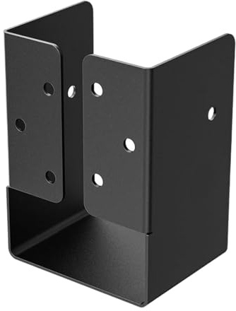 LOVIVER Soporte para de 2 x 4, soporte profesional resistente para de madera, pasamanos y columpios.