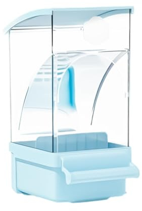 KAHDGSS Mangeoire Automatique pour Oiseaux en Cage avec Séparation Et Conception Anti-Dispersion Perroquets Calopsittes Perruches Accessoires Distributeur De Nourriture Oiseaux Monté