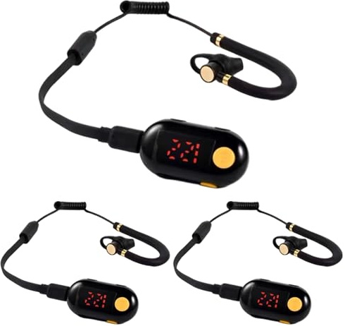 Mini Walkie Talkies | Mini Walkie Talkies de 3 Piezas, transceptor FM portátil pequeño para restaurantes, supermercados, hospitales, Turismo