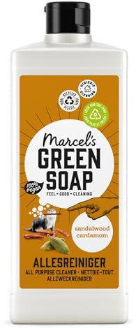 Marcel's Green Soap - Allzweckreiniger Sandelholz & Kardamom - Oberflächenreiniger - Umweltfreundlich - Vegan - 97% Biologisch abbaubar - 750 ml