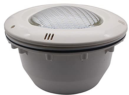 WZYJLyds Poollicht Unterwasser, Eingebettet Par56 Nische 12V Wasserdicht IP68 led poolscheinwerfer Poolbeleuchtung, Einbau-Pool-Wandleuchte(Kaltes Weiß,24W)
