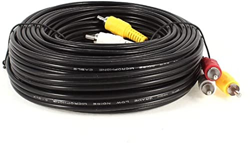 XYWHPGV Dispositivo di connessione video audio maschio a maschio collegare cavo di prolunga AV audio video 10 metri (ae4c7 54187 a37e8 eb305 63ae8 dd112