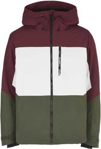 O'Neill Herren Snowboardjacke Carbonite windsor wine colour block L