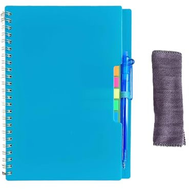 Wiederverwendbares Smart-Notizbuch, Spiralnotizbuch - Intelligentes wiederverwendbares Notizblock-Spiralnotizbuch,Intelligenter, wiederverwendbarer Planer und Notizblock, wasserfestes, löschbares Noti