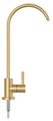 YWJFSA Drinking Water Faucet Tap Water Filter Taps Kitchen Sink Kitchen Sink Taps for Water Purifier 1/4,Brushed Gold