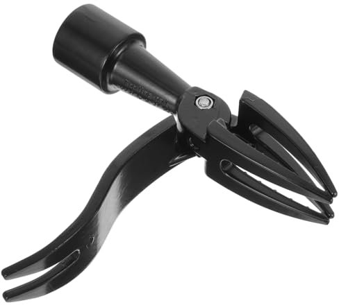 MERRYHAPY Outil De Désherbage Manuel Fonte Poignée Polie pour Jardin Et Cour Extraction Facile des Racines