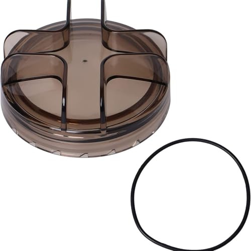 FRTmvg Tapa transparente de bomba de piscina de 13 pulgadas con junta, compatible con filtro de arena 75110, bombas sobre el suelo de 3/4HP 2400-3100GPH, cubierta ABS duradera para filtros de arena