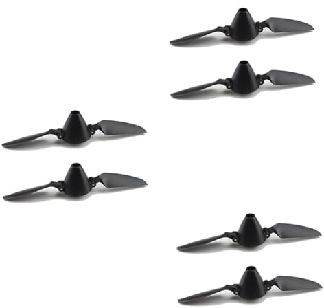 Cwmiibili 6Pcs Xk A800.0006 Propeller Folding Blades for Xk A800 Rc Aircraft Fixed Wing Glider Upgrade Spare Parts