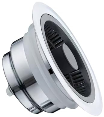 Kitchen Sink Drain Basket Stainless Steel Sink Strainer Silver