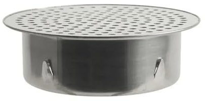 1 Stück Abflussstopfen aus Edelstahl 304 for Badezimmer – vielseitiger Abflussstopfen for den Außenbereich for PVC-Rohre(130tubes)