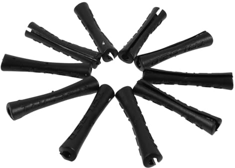Didiseaon 10Pcs Bike Brake Cable Protective Sleeves Easy-install Cycling Accessories Tube Covers Black for Frame Cable Protection