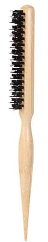 Spazzola In Setole Pettine 3 File Nylon Cotonare Districare Modellare | Pettine Pettine 3 File Spazzola Salone Capelli Donne Ragazze Naturali Ricci Separazione Volume