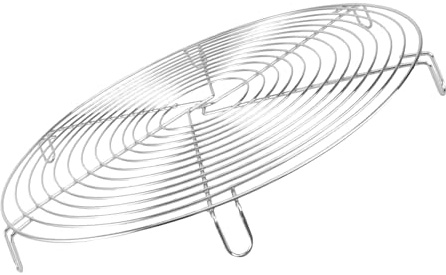SHINEOFI Rejilla Redonda de 30 CM para Enfriar Pasteles y Galletas, Acero Inoxidable Resistente Corrosión, Soporte Multiusos para Repostería y Horno en Hogar