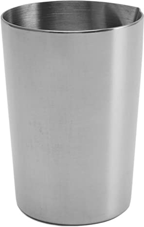 Sxhlseller Vaso Mezclador de Cóctel de Acero Inoxidable 304 con Boca de águila, Vaso Agitador de Barra de Metal para Bebidas Frías y Calientes, Artículos de Bar Esenciales Aptos para Lavavajillas